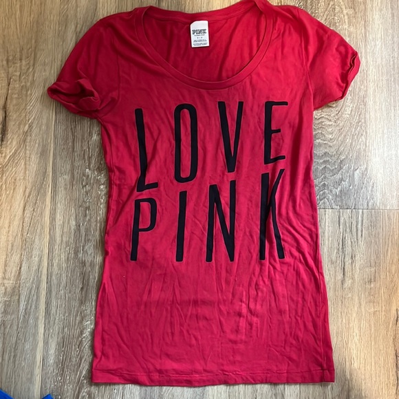 PINK Victoria's Secret Other - Pink ladies red t shirt